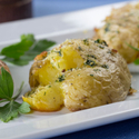 Parmesan Smashed Potatoes